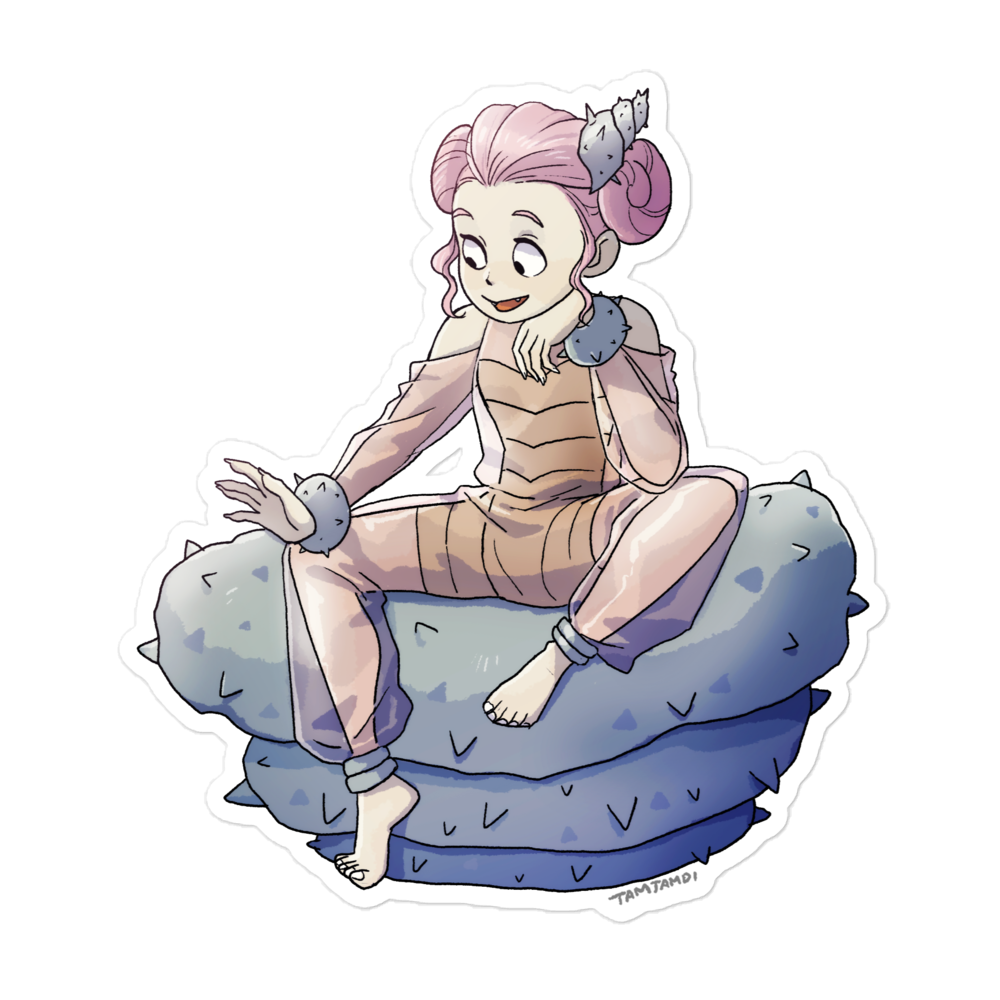 080. Slowbro Gijinka Sticker