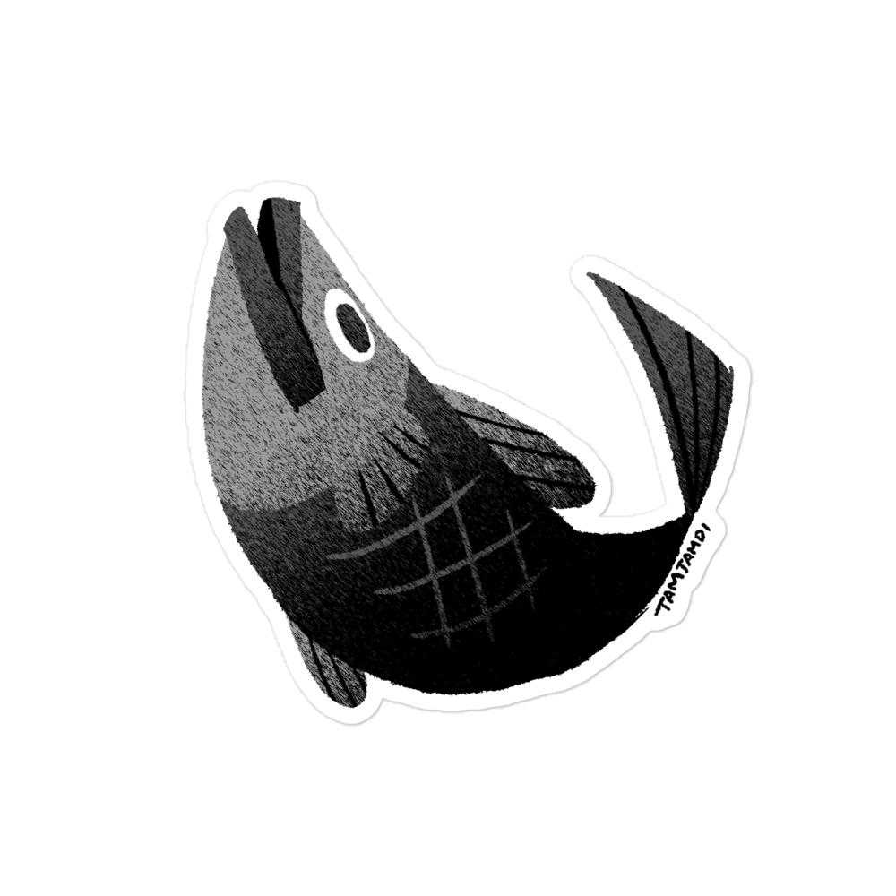 Fishy (b&w)