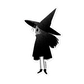 Little Witch (b&w)