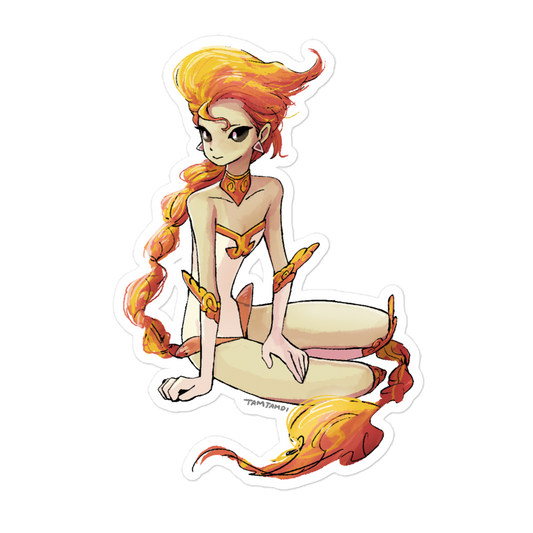 077.Ponyta Gijinka Sticker