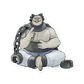 075.Graveler Gijinka Sticker