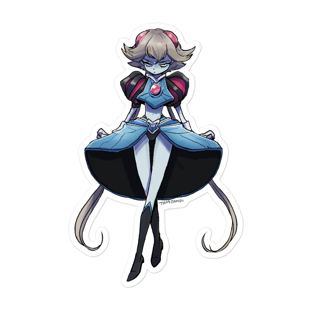 072.Tentacool Gijinka Sticker