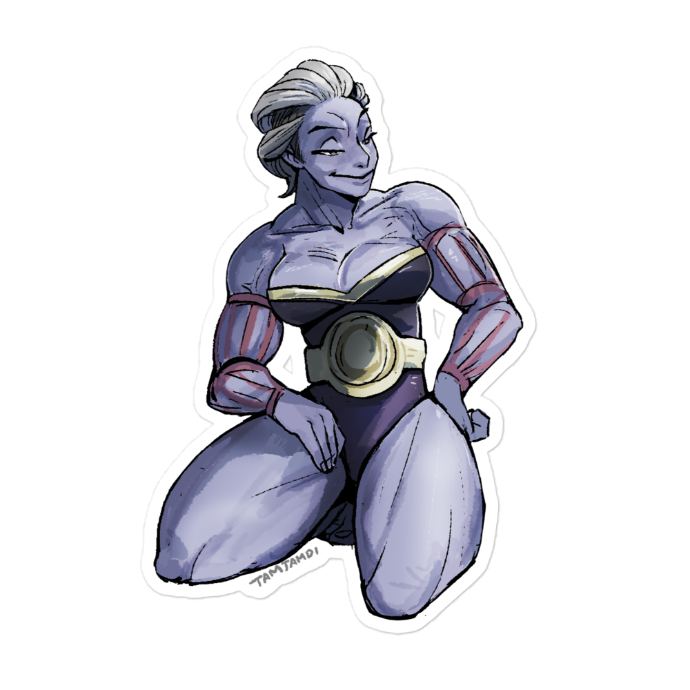 067.Machoke Gijinka Sticker
