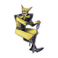 065.Alakazam Gijinka Sticker