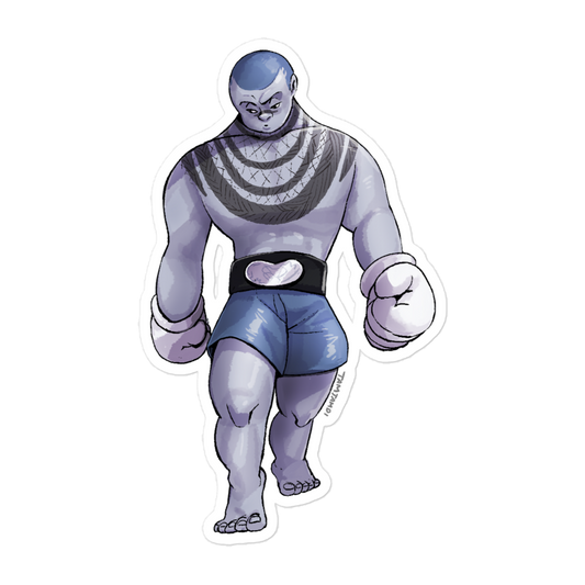 062.Poliwrath Gijinka Sticker