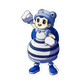 061.Poliwhirl Gijinka Sticker