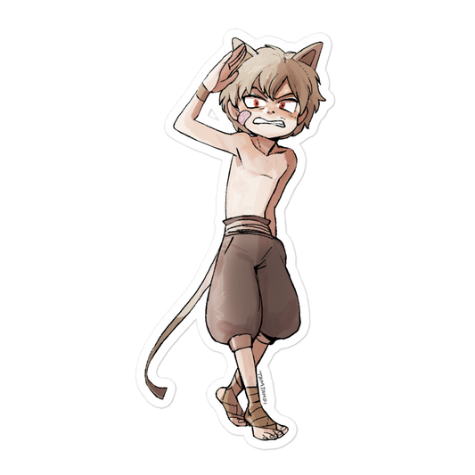 056.Mankey Gijinka Sticker