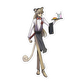 053.Persian Gijinka Sticker