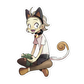 052.Meowth Gijinka Sticker