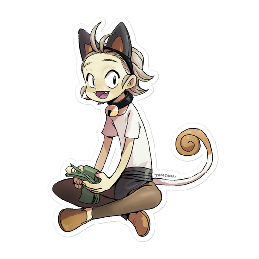 052.Meowth Gijinka Sticker