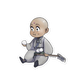 050.Diglett Gijinka Sticker