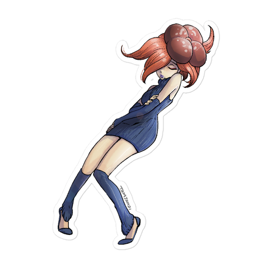 044.Gloom Gijinka Sticker