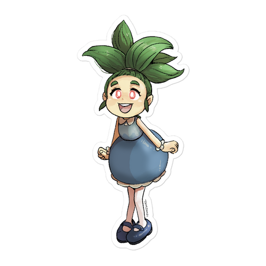043.Oddish Gijinka Sticker