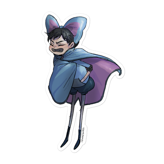 041.Zubat Gijinka Sticker