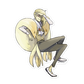 038.Ninetales Gijinka Sticker