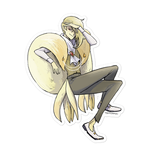 038.Ninetales Gijinka Sticker