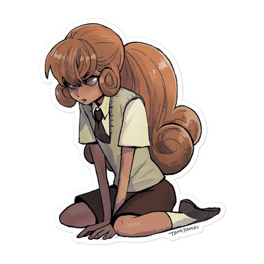 037.Vulpix Gijinka Sticker