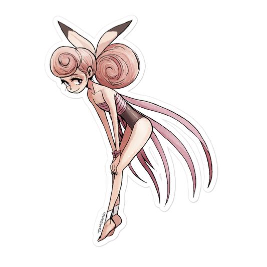 036.Clefable Gijinka Sticker