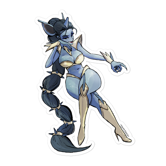 031.Nidoqueen Gijinka Sticker