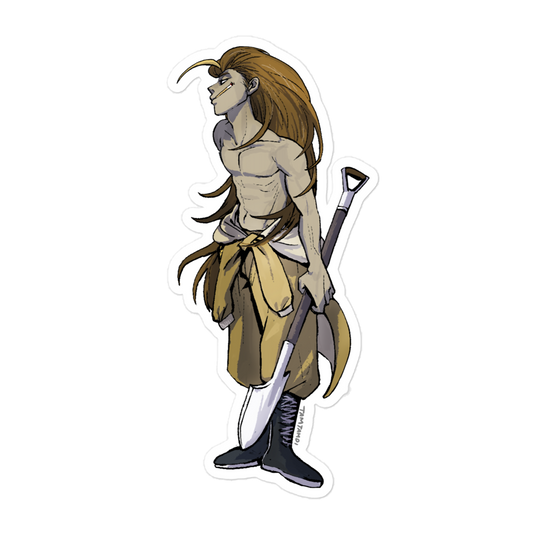 028.Sandslash Gijinka Sticker