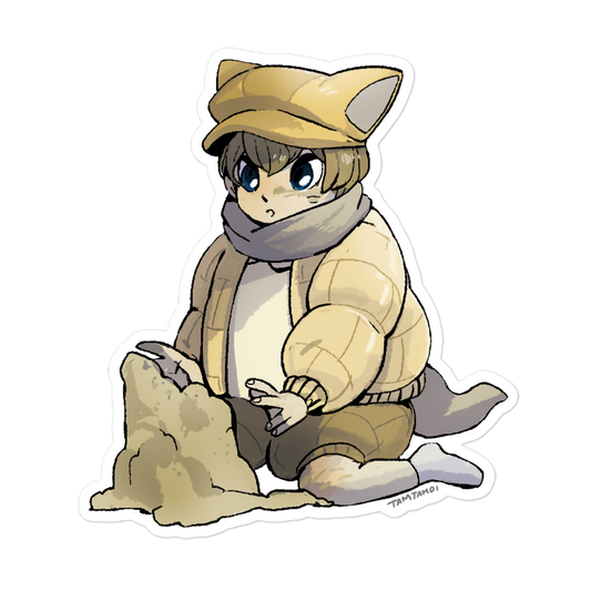 027.Sandshrew Gijinka Sticker