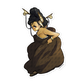 026.Raichu Gijinka Sticker