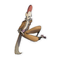 022.Fearow Gijinka Sticker