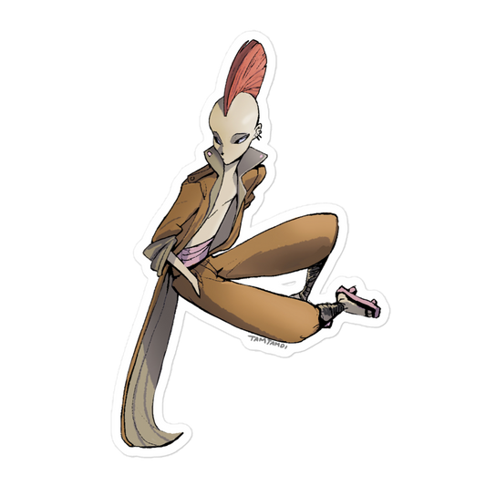 022.Fearow Gijinka Sticker
