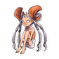 098. Krabby Gijinka Sticker