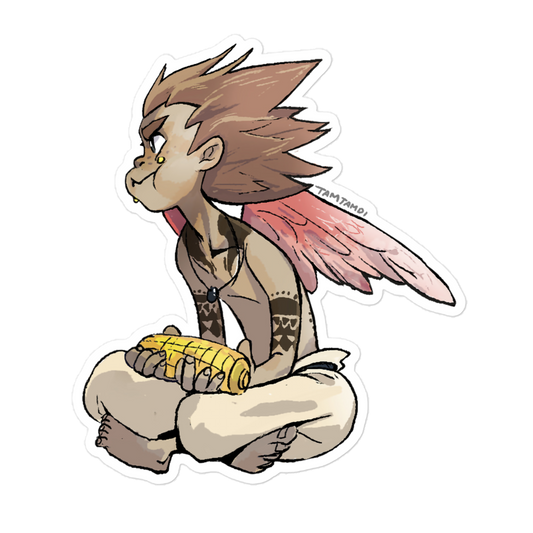 021.Spearow Gijinka Sticker