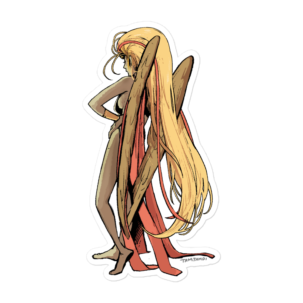 018.Pidgeot Gijinka Sticker