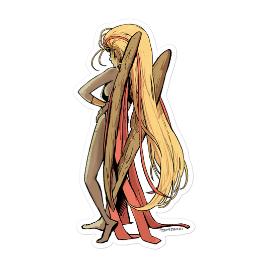 018.Pidgeot Gijinka Sticker