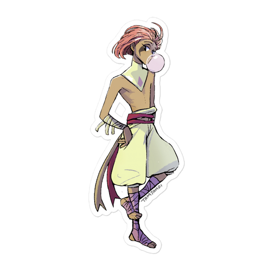 017.Pidgeotto Gijinka Sticker