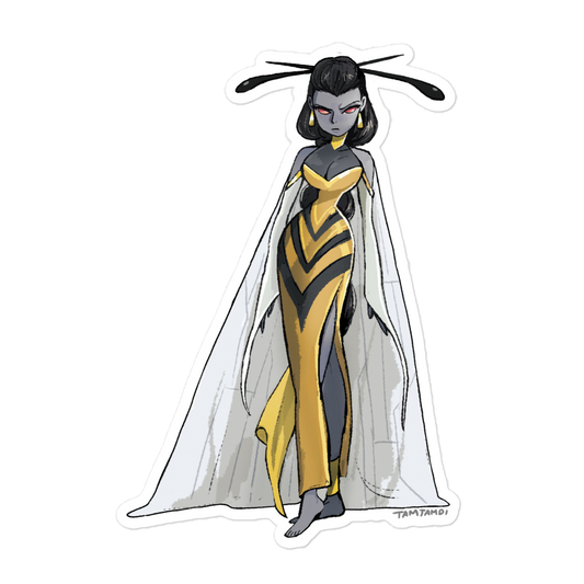 015.Beedrill Gijinka Sticker