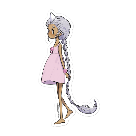 013.Weedle Gijinka Sticker