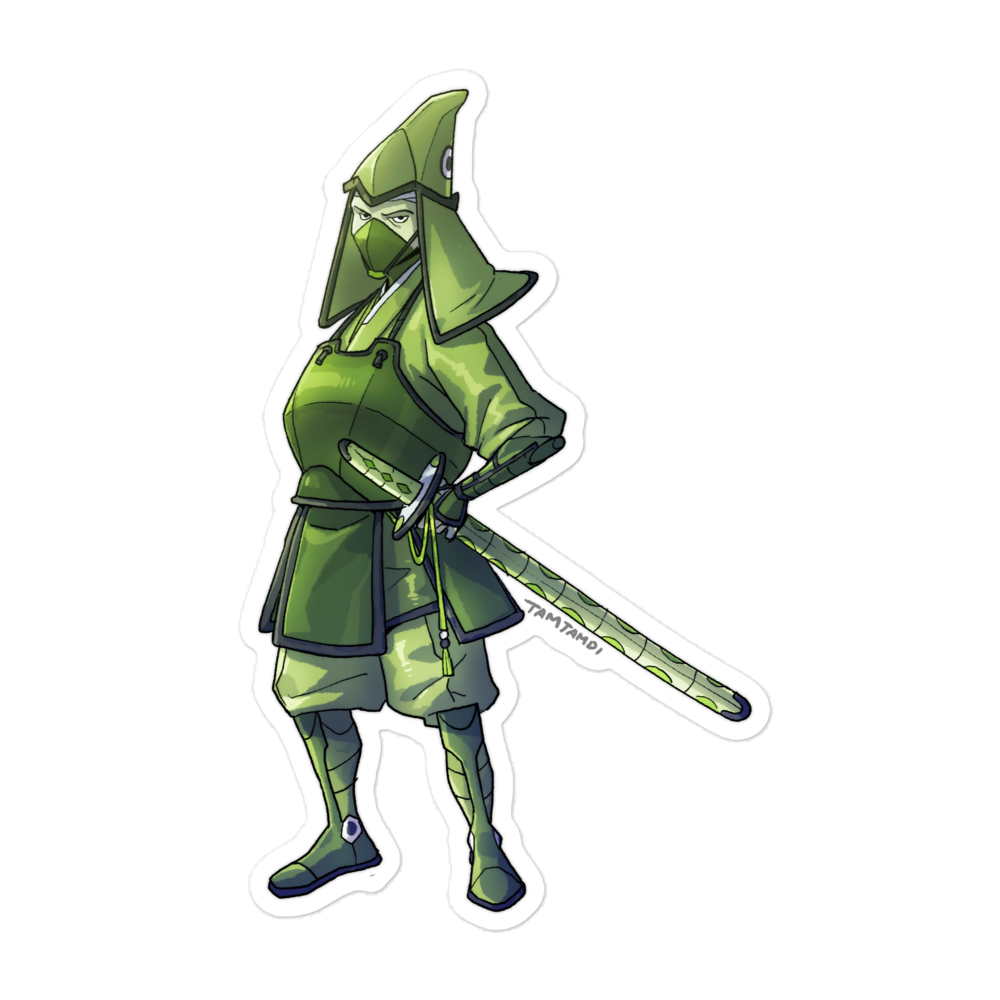 011.Metapod Gijinka Sticker