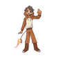 004. Charmander Gijinka Sticker
