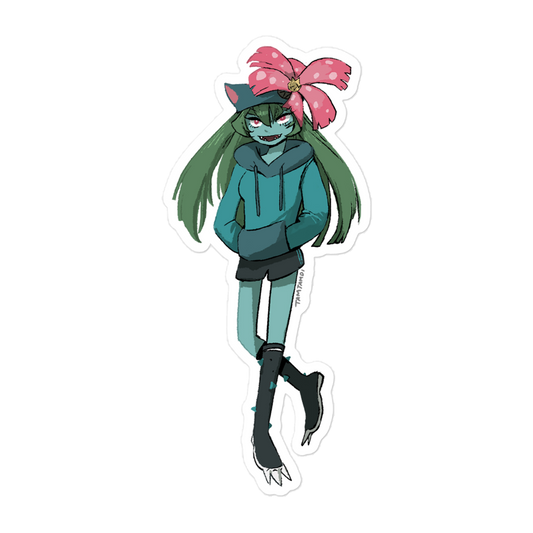 003.Venusaur Gijinka Sticker