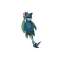 002.Ivysaur Gijinka Sticker