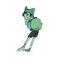 001.Bulbasaur Gijinka Sticker