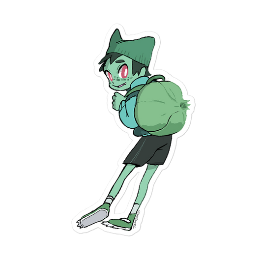 001.Bulbasaur Gijinka Sticker