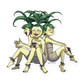 103. Exeggutor Gijinka Sticker