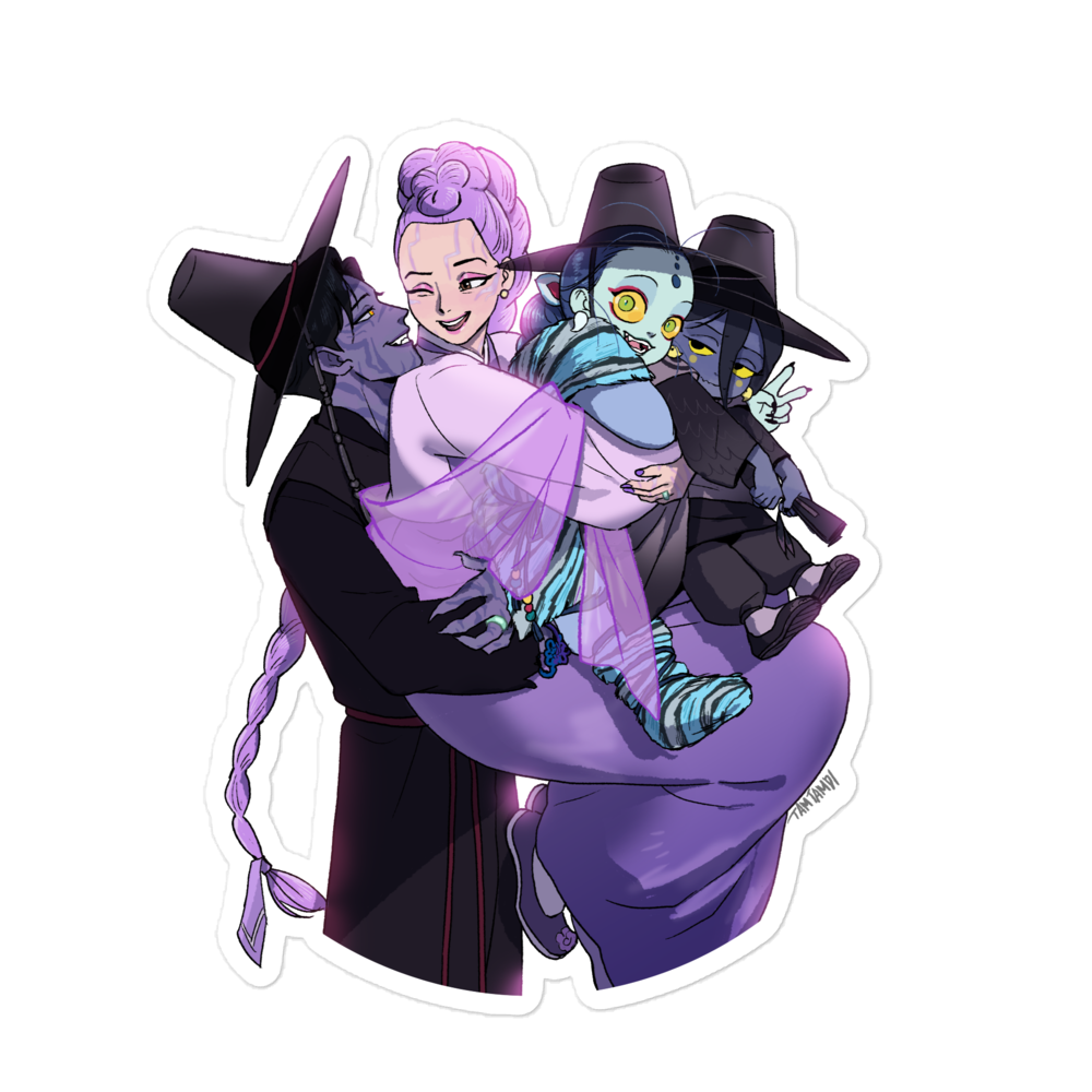 (KDH) Jinu,Rumi,Derpy & Sussie Sticker II