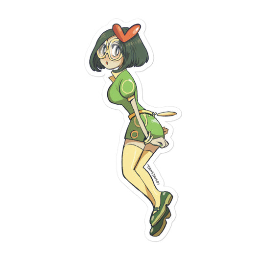 010.Caterpie Humanization Sticker