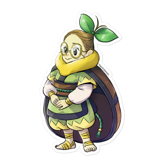 387. Turtwig Humanization Sticker