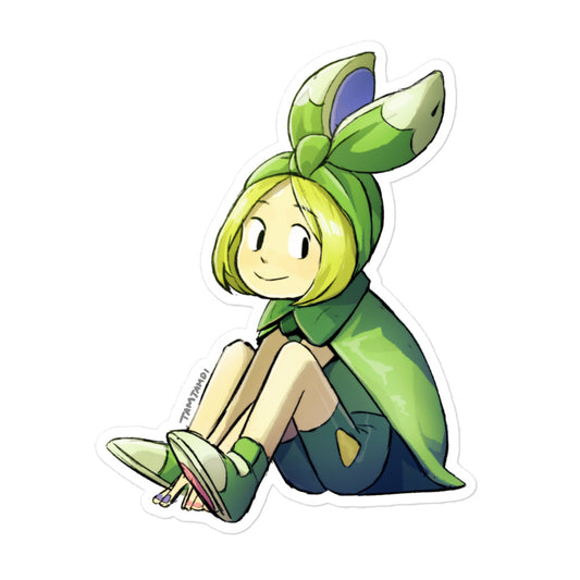 406. Budew Humanization Sticker