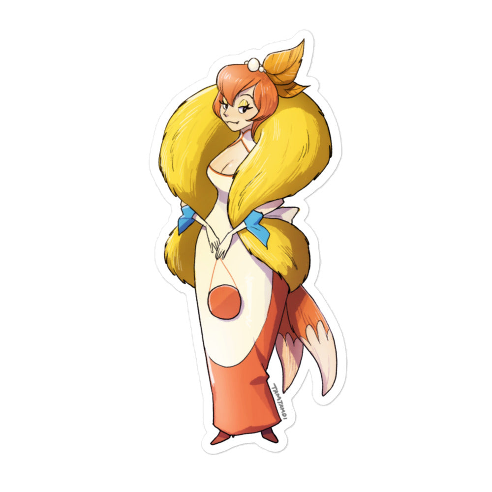 419. Floatzel Humanization Sticker