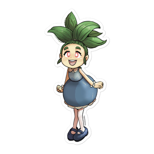 043.Oddish Humanization Sticker