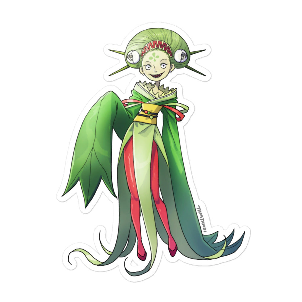 455. Carnivine Humanization Sticker