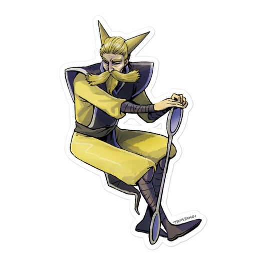 065.Alakazam Humanization Sticker